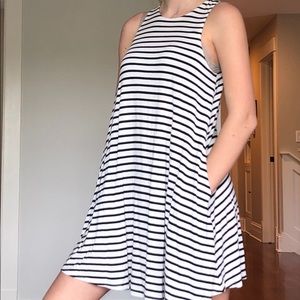 Tank top tee-shirt dress. Cotton